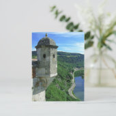 Besançon, Citadel und Fluss Postkarte (Stehend Vorderseite)