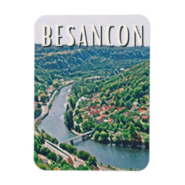 Besançon Foto Vintage Magnet