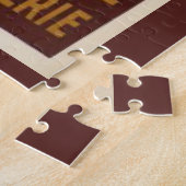 Besancon, France Vintage Travel Poster Puzzle (Seite)