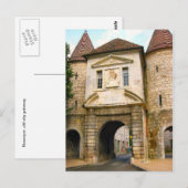 Besançon, Old city Gateway Postkarte (Vorne/Hinten)