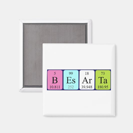 Besarta-Magnet Magnet (Vorderseite/Rückseite)