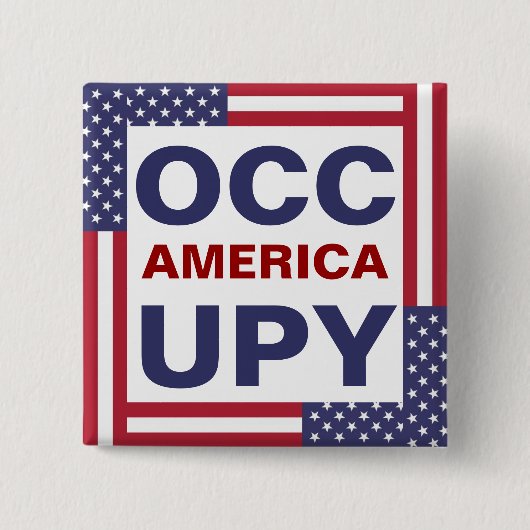 BESATZ AMERIKA BUTTON (Vorderseite)
