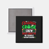 Besatzung auf Weihnachtskreuzfahrt am wahrscheinli Magnet (Vorderseite/Rückseite)