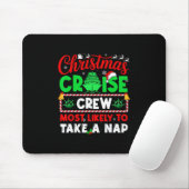 Besatzung der Weihnachtskreuzfahrt, die am wahrsch Mousepad (Mit Mouse)