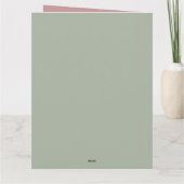 Beschädigte Rote Rosen, die auf Papier geschrieben Karte (Rückseite)