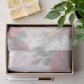 Beschädigte Rote Rosen Seidenpapier (Geschenk)