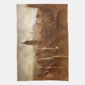 Beschädigter Foto-Effekt New York Küchentuch (Vertikal)