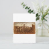 Beschädigter Foto-Effekt New York Postkarte (Stehend Vorderseite)