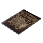 Beschädigtes Basketball-Foto Notizblock (Linke Seite)