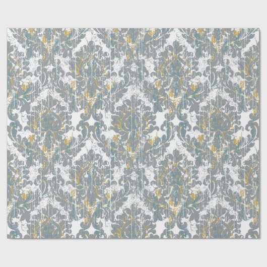 Beschädigtes Muster Geschenkpapier (Flach)