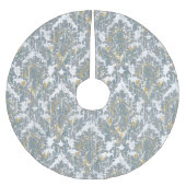 Beschädigtes Muster Polyester Weihnachtsbaumdecke (Vorderseite)