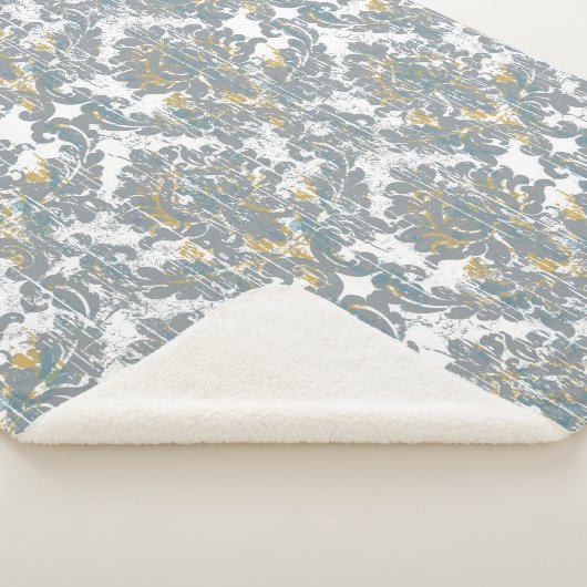 Beschädigtes Muster Sherpadecke (3/4)