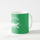 Beschädigtes Paddel beim Design - klassische Tasse (VorderseiteRechts)
