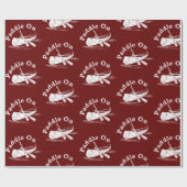 Beschädigtes Paddel beim Design - Matte Wrapping P Geschenkpapier (Flach)