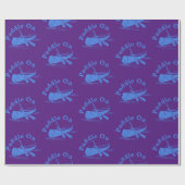 Beschädigtes Paddel beim Design - Matte Wrapping P Geschenkpapier (Flach)