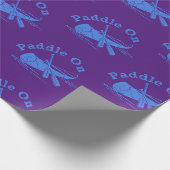 Beschädigtes Paddel beim Design - Matte Wrapping P Geschenkpapier (Ecke)