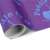 Beschädigtes Paddel beim Design - Matte Wrapping P Geschenkpapier (Rolleneckpunkt)