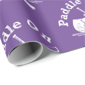 Beschädigtes Paddel beim Design - Matte Wrapping P Geschenkpapier (Rolleneckpunkt)