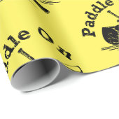 Beschädigtes Paddel beim Design - Matte Wrapping P Geschenkpapier (Rolleneckpunkt)