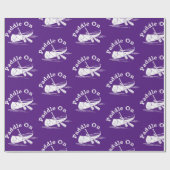 Beschädigtes Paddel beim Design - Matte Wrapping P Geschenkpapier (Flach)