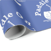 Beschädigtes Paddel beim Design - Matte Wrapping P Geschenkpapier (Rolleneckpunkt)