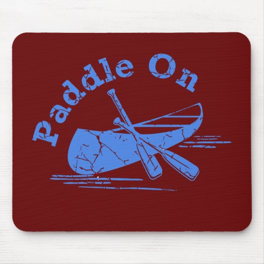 Beschädigtes Paddel beim Design - Maus-Pad Mousepad (Vorne)