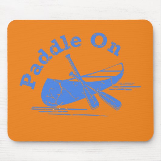Beschädigtes Paddel beim Design - Maus-Pad Mousepad (Vorne)