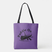 Beschädigtes Paddel beim Design - Multiprint-Tasch Tasche (Rückseite)