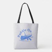 Beschädigtes Paddel beim Design - Multiprint-Tasch Tasche (Rückseite)