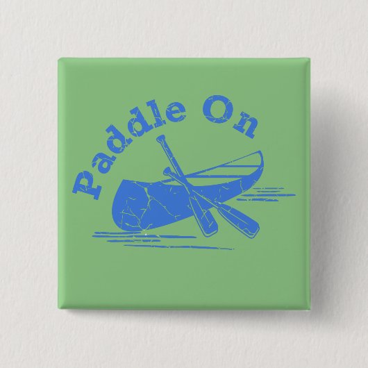 Beschädigtes Paddel beim Design - Schaltfläche Pla Button (Vorderseite)