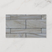 Beschaffenheit der Staplungssteinwand-Fliese Visitenkarte (Rückseite)