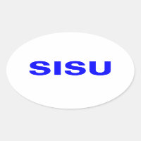 Beschaffenheit des Aufkleber-SISU u. Geist der