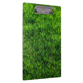 Beschaffenheit des grünen Grases von einem Klemmbrett (Rechts)