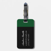 Beschaffenheit des mexikanischen Gewebes Gepäckanhänger (Rückseite vertikal)