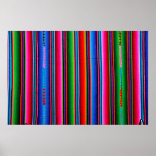Beschaffenheit des mexikanischen Gewebes Poster