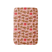 Beschaffenheit mit Teddybären, Herzen Badematte (Vorderseite Vertikal)