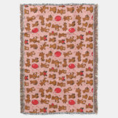 Beschaffenheit mit Teddybären, Herzen Decke (Vorderseite Vertikal)