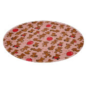 Beschaffenheit mit Teddybären, Herzen Schneidebrett (Ecke)