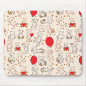 Beschaffenheit mit Teddybären Mousepad (Vorne)