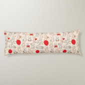 Beschaffenheit mit Teddybären Seitenschläferkissen (Rückseite)