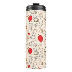 Beschaffenheit mit Teddybären Thermosbecher
