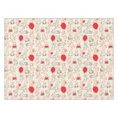 Beschaffenheit mit Teddybären Tischdecke (Vorderseite (Horizontal))