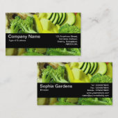 Beschaffenheits-Band V2 - Stir-Fischrogen Gemüse Visitenkarte (Vorne/Hinten)