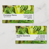 Beschaffenheits-Band V2 - Stir-Fischrogen Gemüse Visitenkarte (Vorne/Hinten)