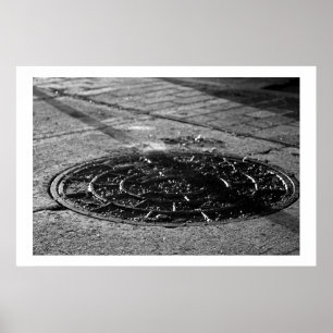 Beschaffenheits-Studie der Nachtzeit Sightwalk Poster