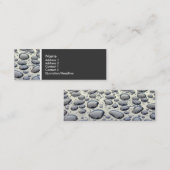 Beschaffenheits-Ton (Auto-Haube) Mini Visitenkarte (Vorne/Hinten)