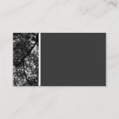 Beschaffenheits-Ton (in den Bäumen) Visitenkarte (Rückseite)