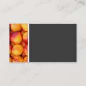 Beschaffenheits-Ton (Pfirsiche) Visitenkarte (Rückseite)