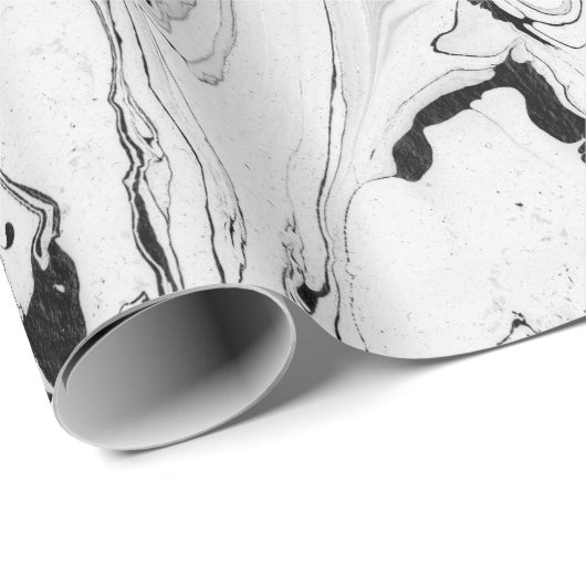 Beschaffenheitsentwurf des schwarzen, weißen geschenkpapier (Rolleneckpunkt)