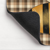 Beschäftigt als Bienen-Spaß Mousepad (Ecke)